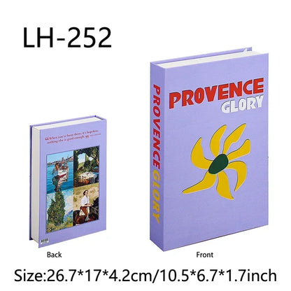 Dekorative Reisebücher