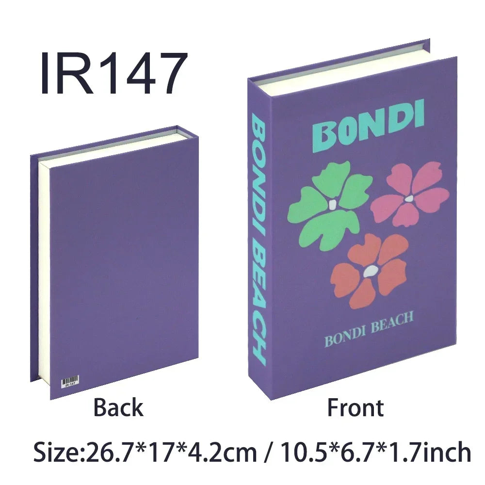 Dekorative Reisebücher