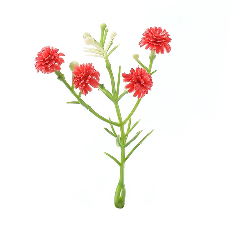 Plastik Miniatur Blumen