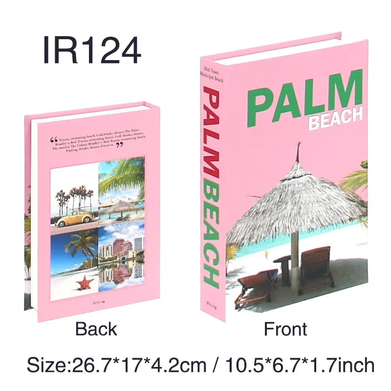 Dekorative Reisebücher