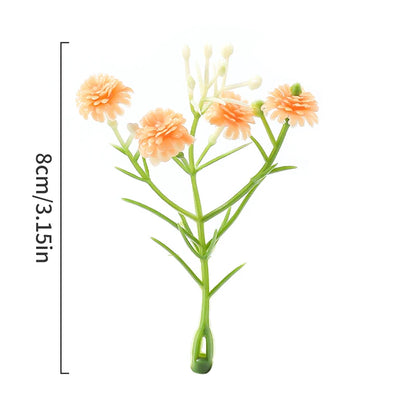 Plastik Miniatur Blumen
