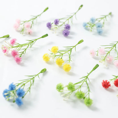 Plastik Miniatur Blumen