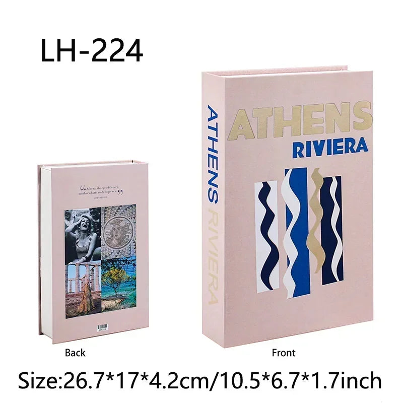 Dekorative Reisebücher