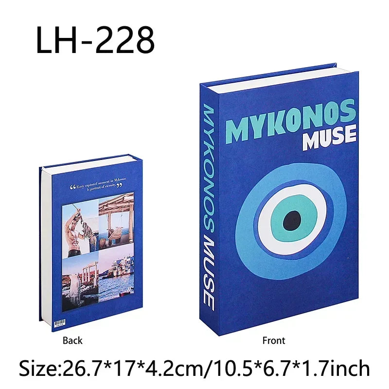 Dekorative Reisebücher