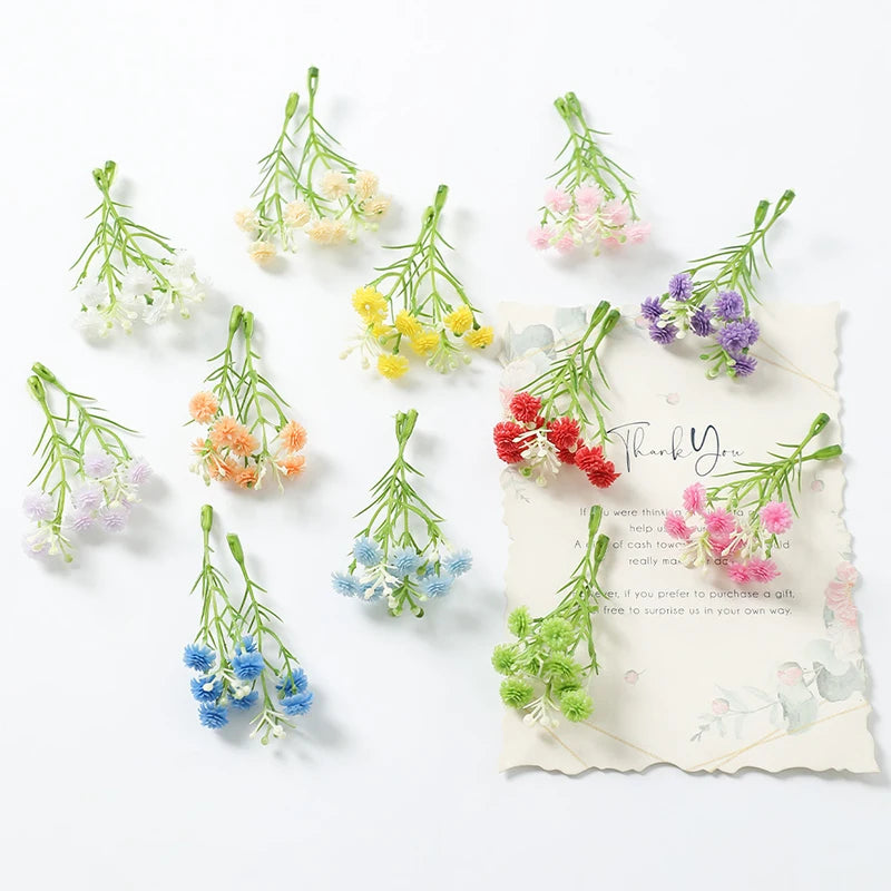 Plastik Miniatur Blumen