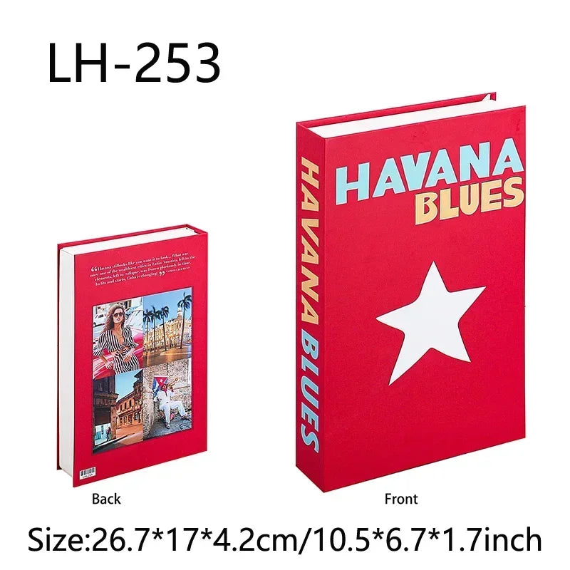 Dekorative Reisebücher