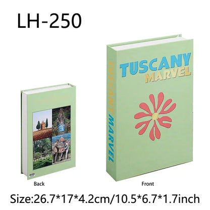 Dekorative Reisebücher