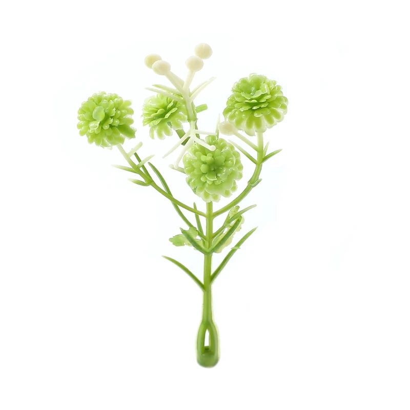 Plastik Miniatur Blumen