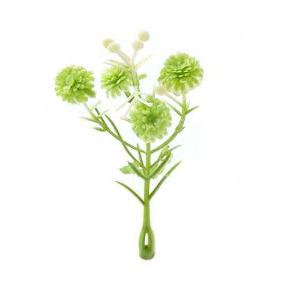 Plastik Miniatur Blumen