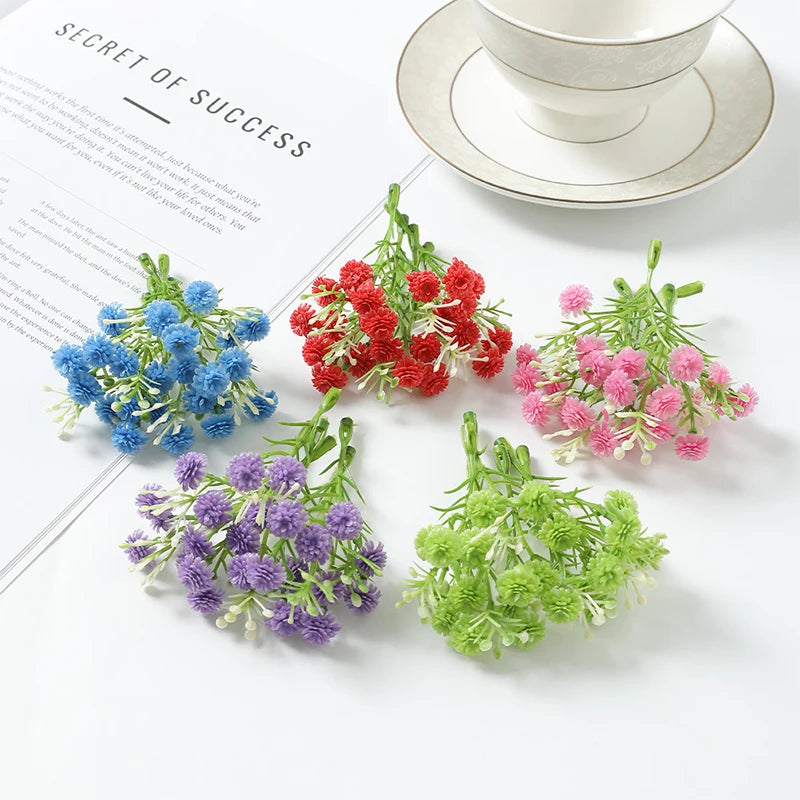 Plastik Miniatur Blumen