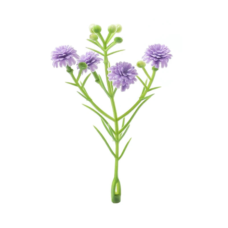 Plastik Miniatur Blumen