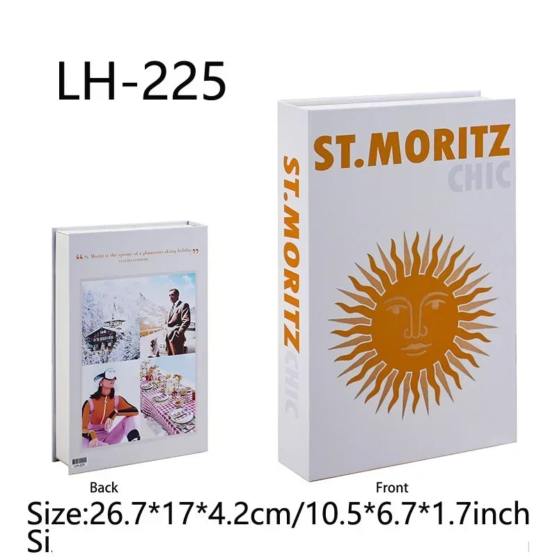 Dekorative Reisebücher