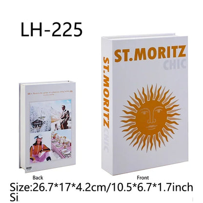 Dekorative Reisebücher