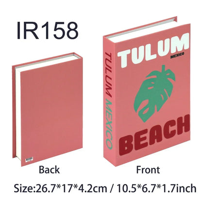 Dekorative Reisebücher