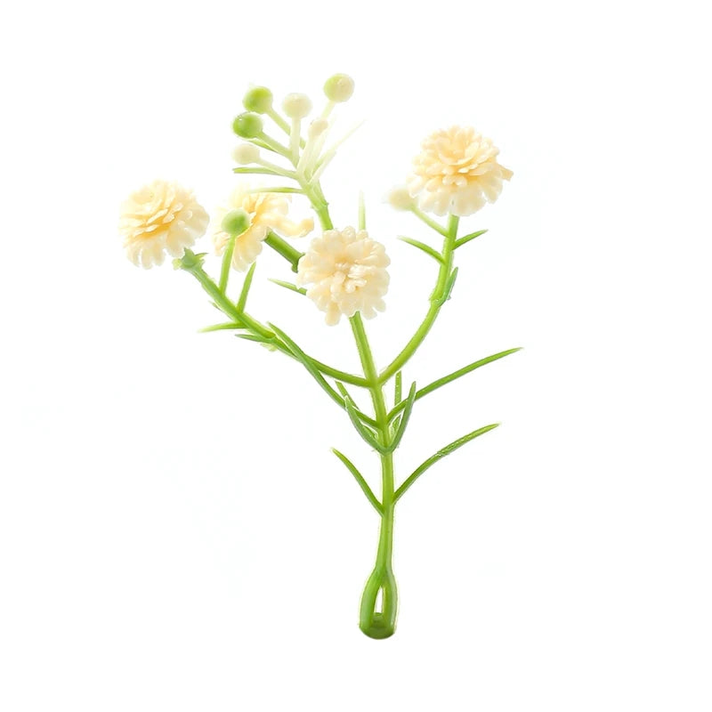 Plastik Miniatur Blumen