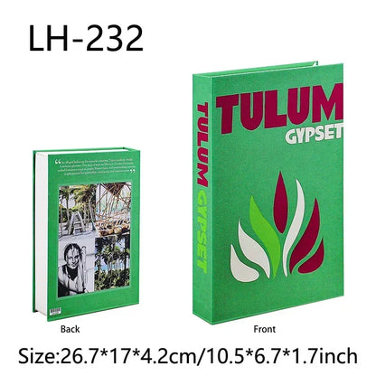 Dekorative Reisebücher