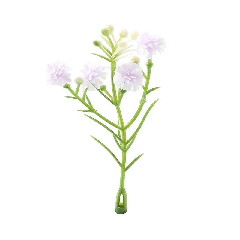 Plastik Miniatur Blumen
