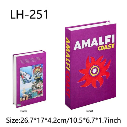 Dekorative Reisebücher