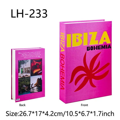 Dekorative Reisebücher
